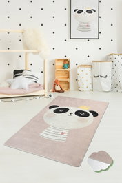 Conceptum Alfombra King Panda Multicolor 140 x 190 cm